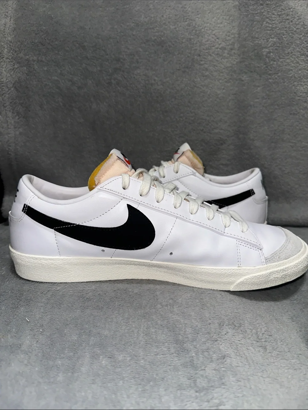 Men’s Nike Blazer Low ‘77 Vintage Athletic Shoes ‘White/Black’ - Size 12